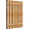 Ekena Millwork Spaced Board-n-Batten Shutters, Rough Sawn Western Red Cedar, 34 3/4W x 41H, PR RBS06S35X041RWR - alternate 4